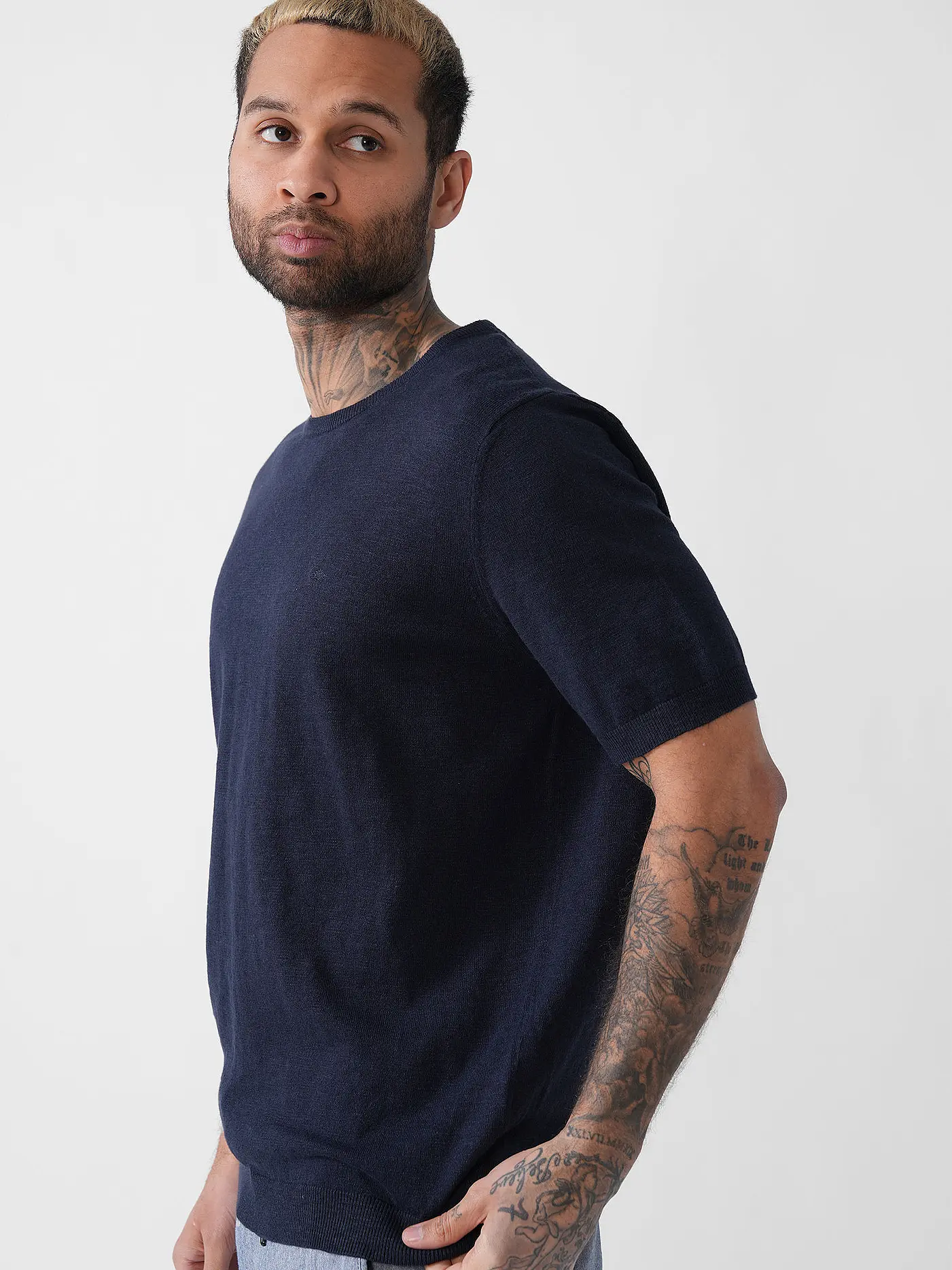 FYNCH HATTON | T-Shirt | dunkelblau