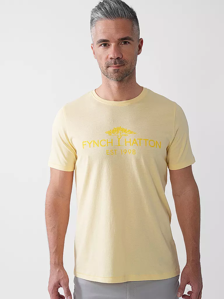 FYNCH HATTON | T-Shirt | grün