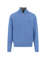 FYNCH HATTON | Troyer Pullover  | hellblau