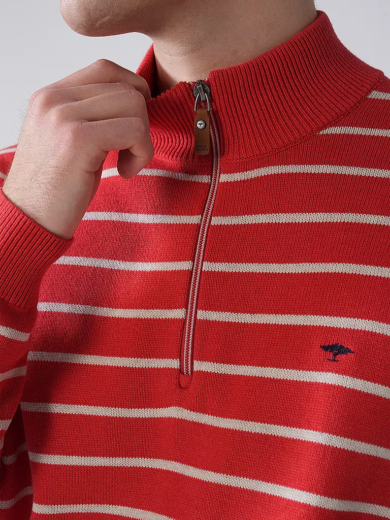 FYNCH HATTON | Troyer Pullover  | rot