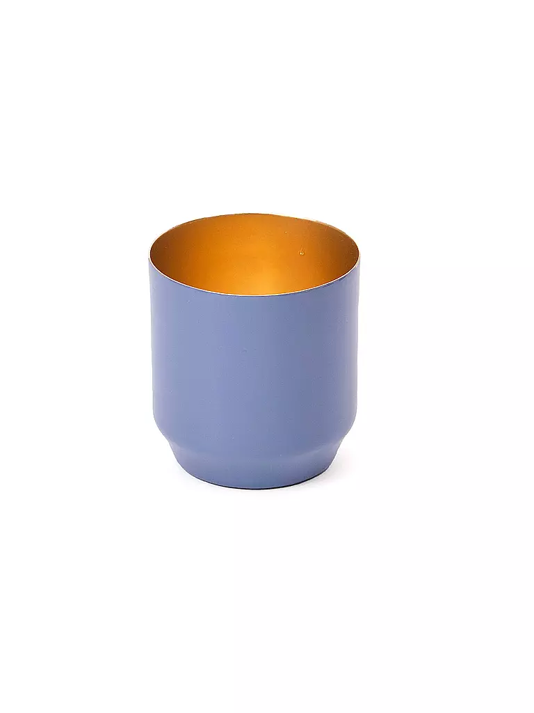 FYNCH-HATTON |   Teelichthalter DANYO Dove Blue  | hellblau