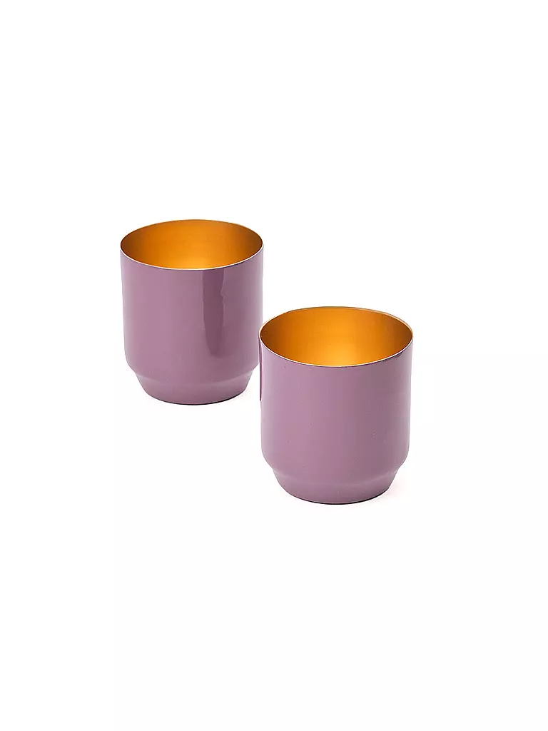 FYNCH-HATTON |   Teelichthalter DANYO Orchid  | lila