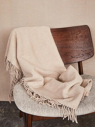 FYNCH-HATTON | Wolldecke - Plaid KIBO 130x170cm Nature Sand