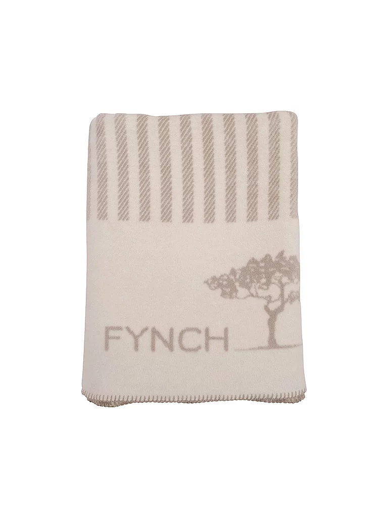 FYNCH-HATTON Manta para el hogar 150x210cm KOMBERS STRIPED gris claro