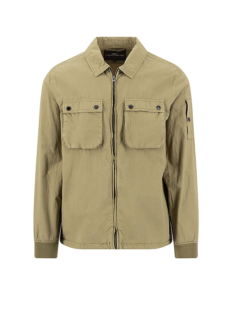 FYNCH-HATTON Overshirt olive | S