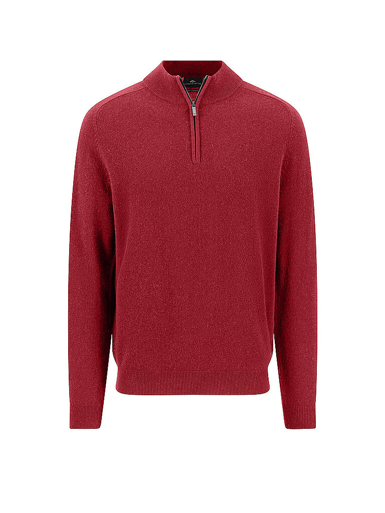 FYNCH-HATTON Kaschmirpullover dunkelrot | L