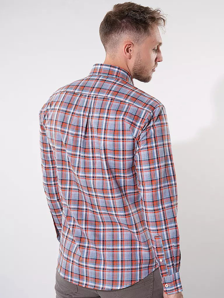 FYNCH-HATTON | Hemd Casual Fit | orange