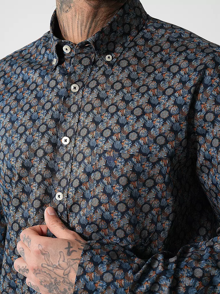 FYNCH-HATTON | Hemd Casual Fit | Braun