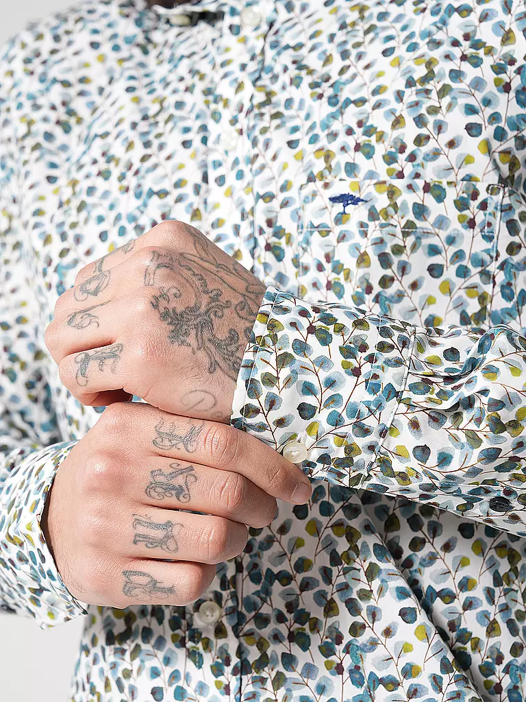 FYNCH-HATTON | Hemd Regular Fit  | grün