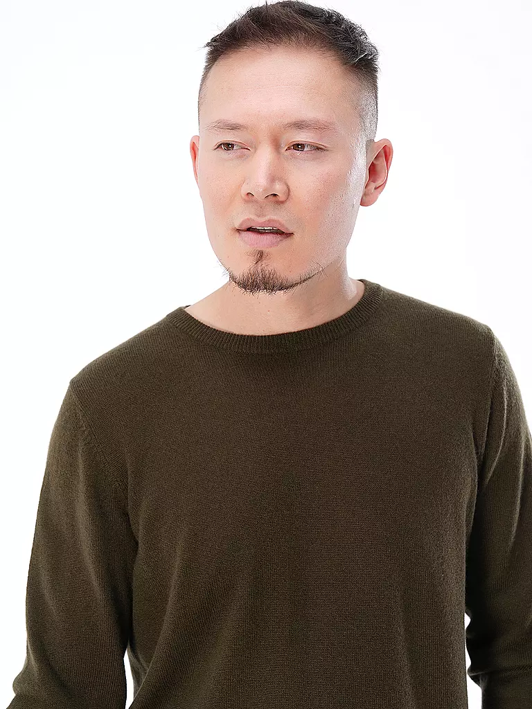FYNCH-HATTON | Kaschmirpullover  | olive