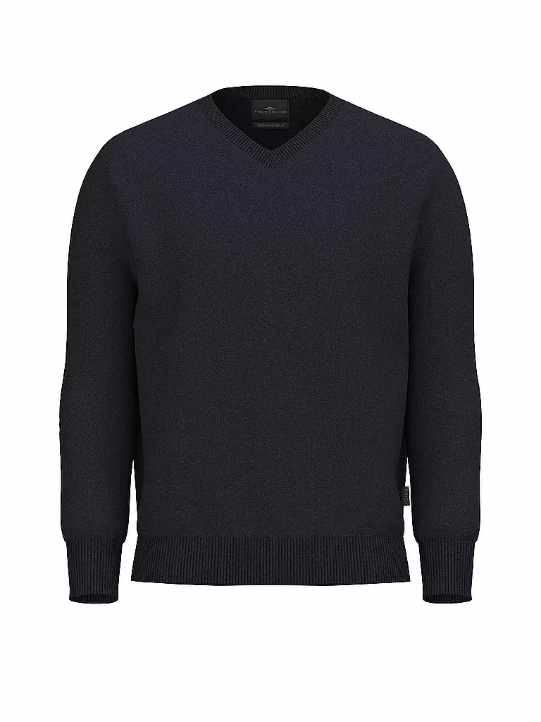 FYNCH-HATTON | Kaschmirpullover | dunkelblau