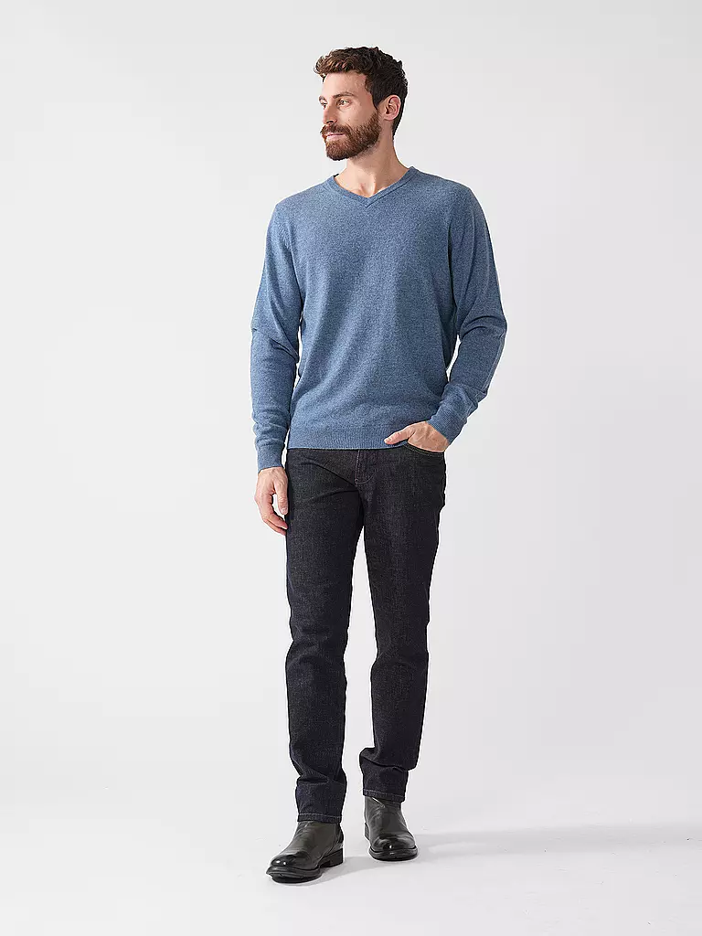 FYNCH-HATTON | Kaschmirpullover | hellblau