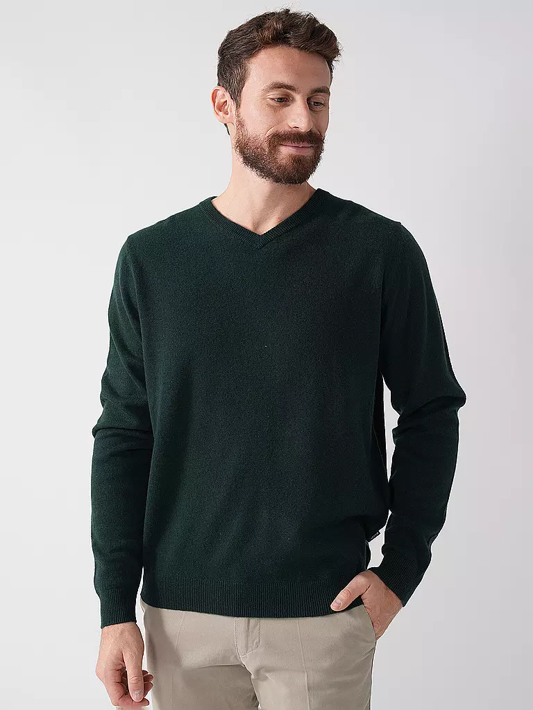FYNCH-HATTON | Kaschmirpullover | dunkelgrün
