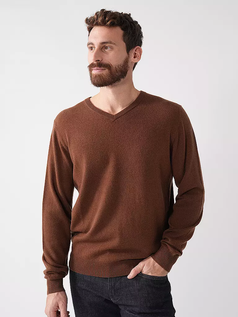 FYNCH-HATTON | Kaschmirpullover | braun