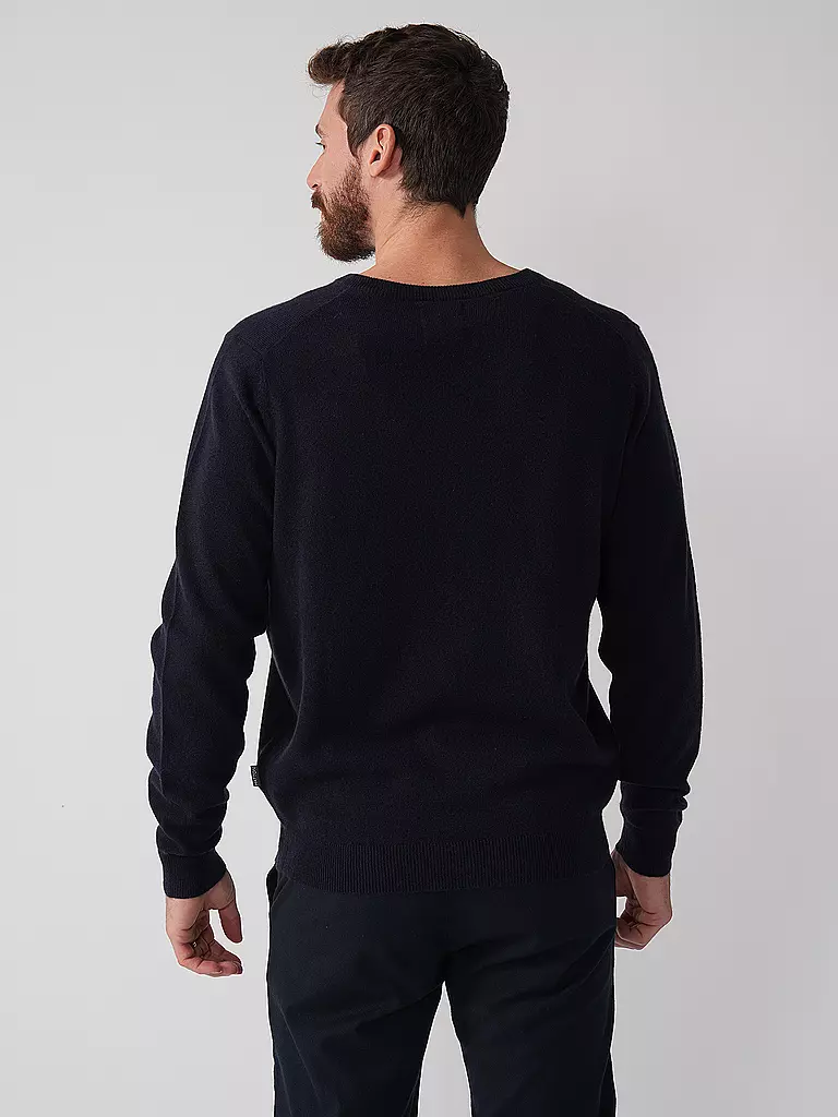 FYNCH-HATTON | Kaschmirpullover | dunkelblau