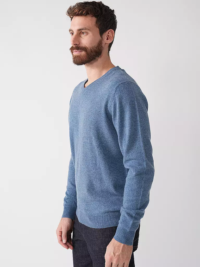 FYNCH-HATTON | Kaschmirpullover | hellblau
