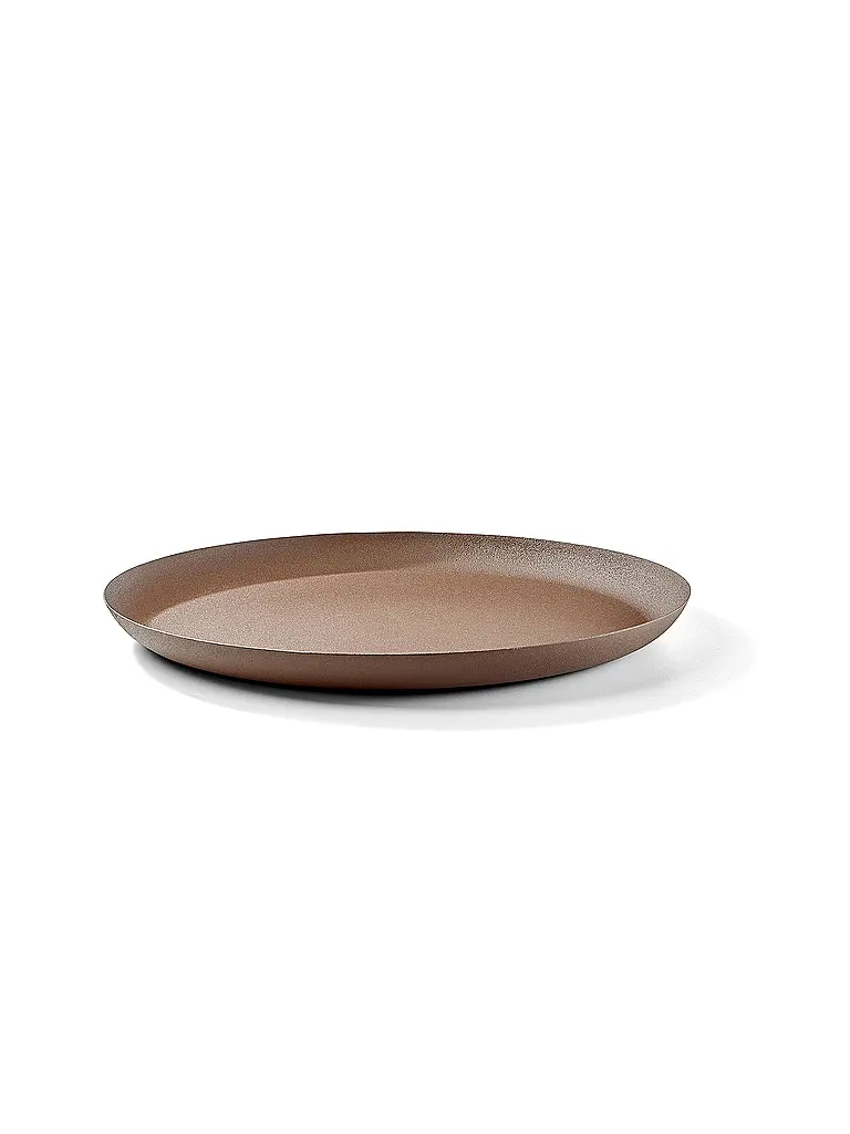 FYNCH-HATTON | Kerzenständer 30cm MIOTO Walnut  | hellbraun