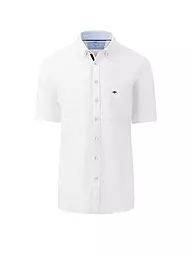 FYNCH-HATTON | Leinenhemd Casual Fit | weiss