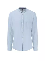 FYNCH-HATTON | Leinenhemd Casual Fit | Hellblau