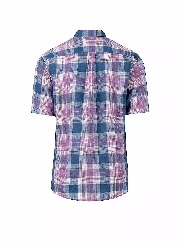FYNCH-HATTON | Leinenhemd Casual Fit | Lila