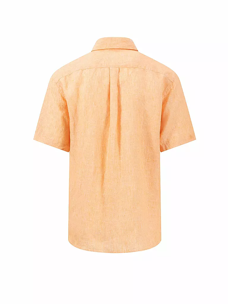 FYNCH-HATTON | Leinenhemd Casual Fit | Orange