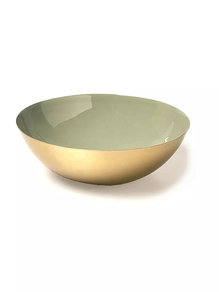FYNCH-HATTON | Metallschale 25cm NALEDI Large Salbei | hellgrün