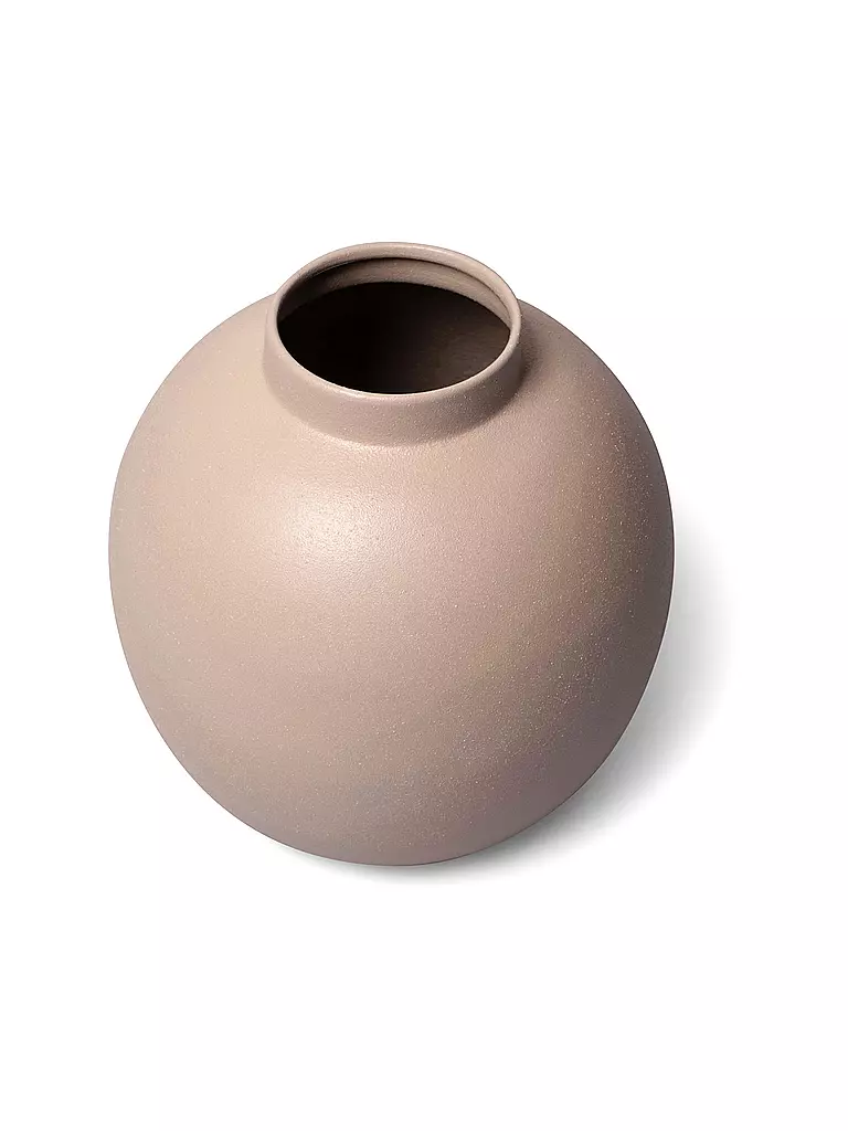 FYNCH-HATTON | Metallvase 19cm klein MOYA Elephant Grey | hellgrau