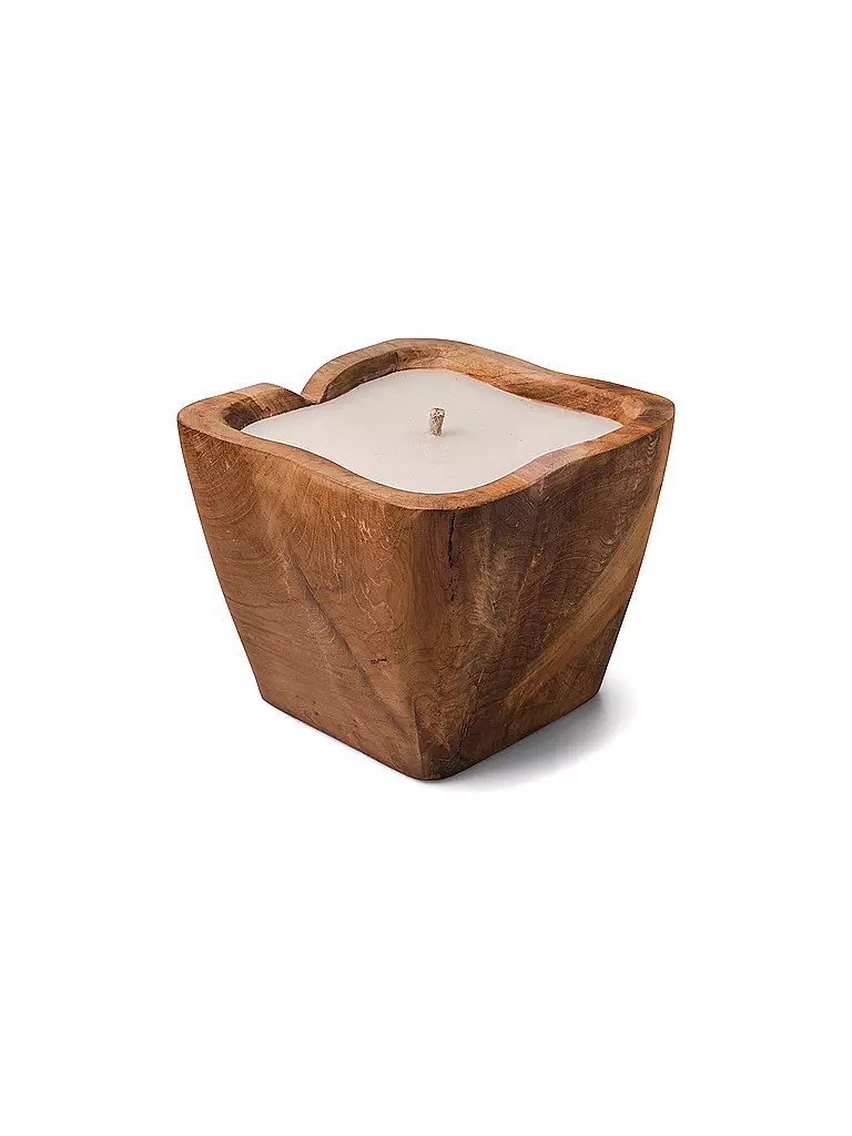 FYNCH-HATTON | Outdoor Kerze 34x20cm CAPETOWN Large  | Hellbraun