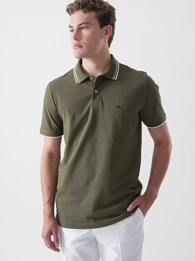 FYNCH-HATTON | Poloshirt Casual Fit | olive