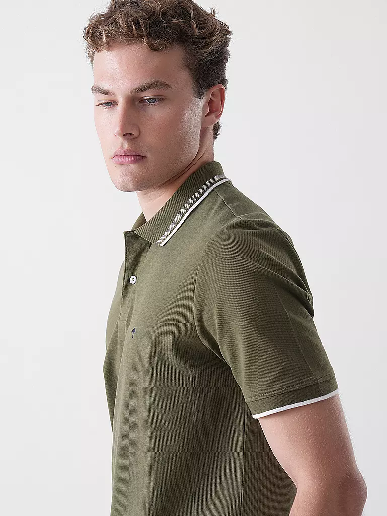 FYNCH-HATTON | Poloshirt Casual Fit | olive