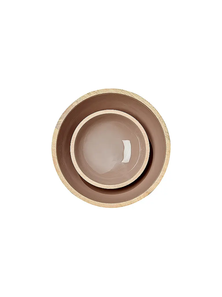 FYNCH-HATTON | Schüssel 30cm SINGITA Walnut | hellbraun