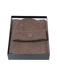 FYNCH-HATTON | Set 2-teilig Mütze und Schal | Braun