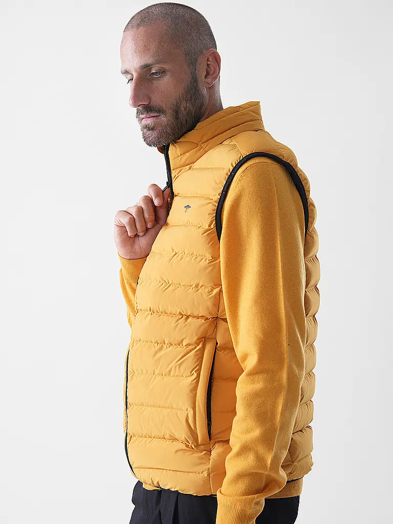 FYNCH-HATTON | Steppgilet  | gelb