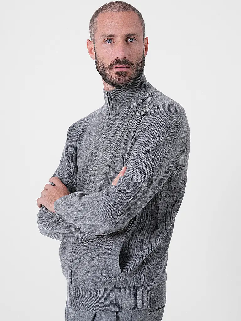 FYNCH-HATTON | Strickjacke  | grau