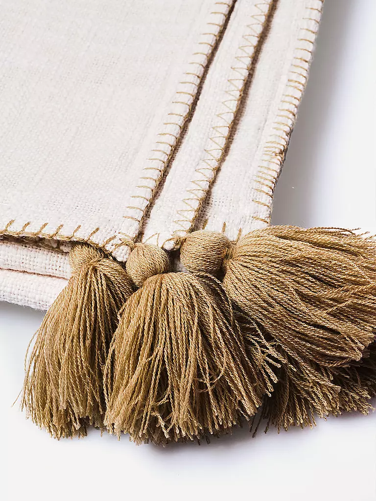 FYNCH-HATTON | Tagesdecke - Plaid 130x180cm ZOLA | Beige
