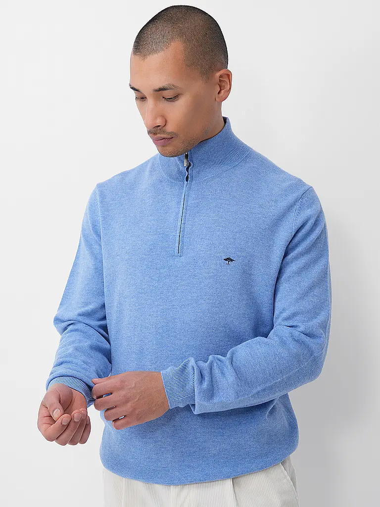 FYNCH-HATTON | Troyer Pullover  | hellblau