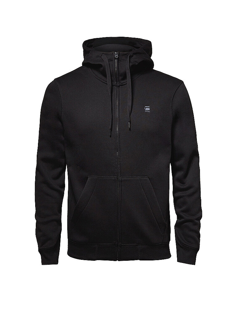G-STAR RAW Sweatjacke schwarz | XL