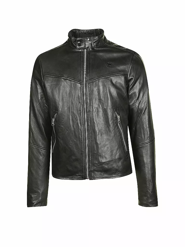 G-STAR RAW | Biker Lederjacke | 