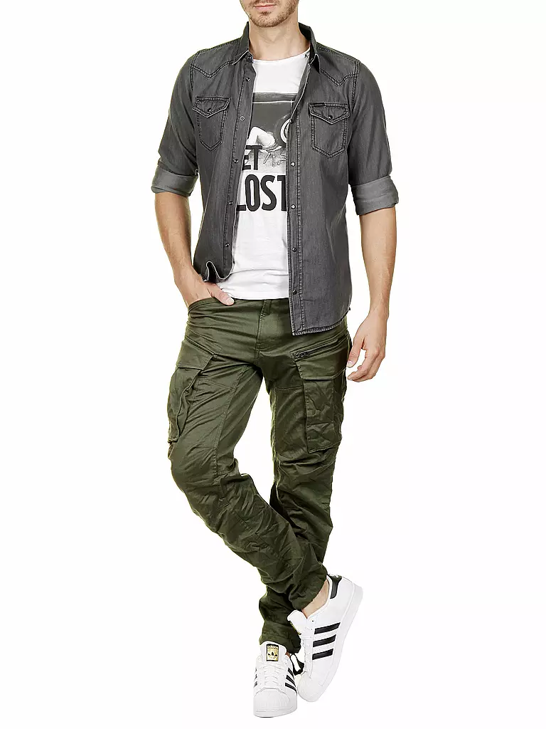 G-STAR RAW | Cargohose Tapered Fit ROVIC 3D | olive