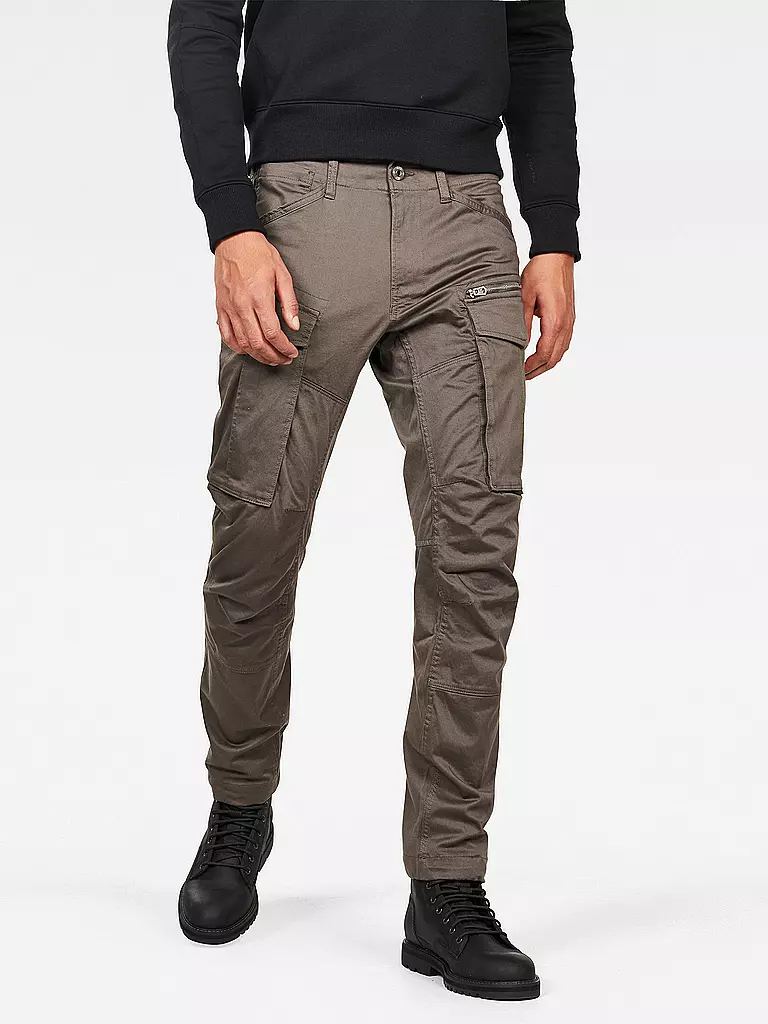 G-STAR RAW | Cargohose Tapered Fit ROVIC 3D | grau