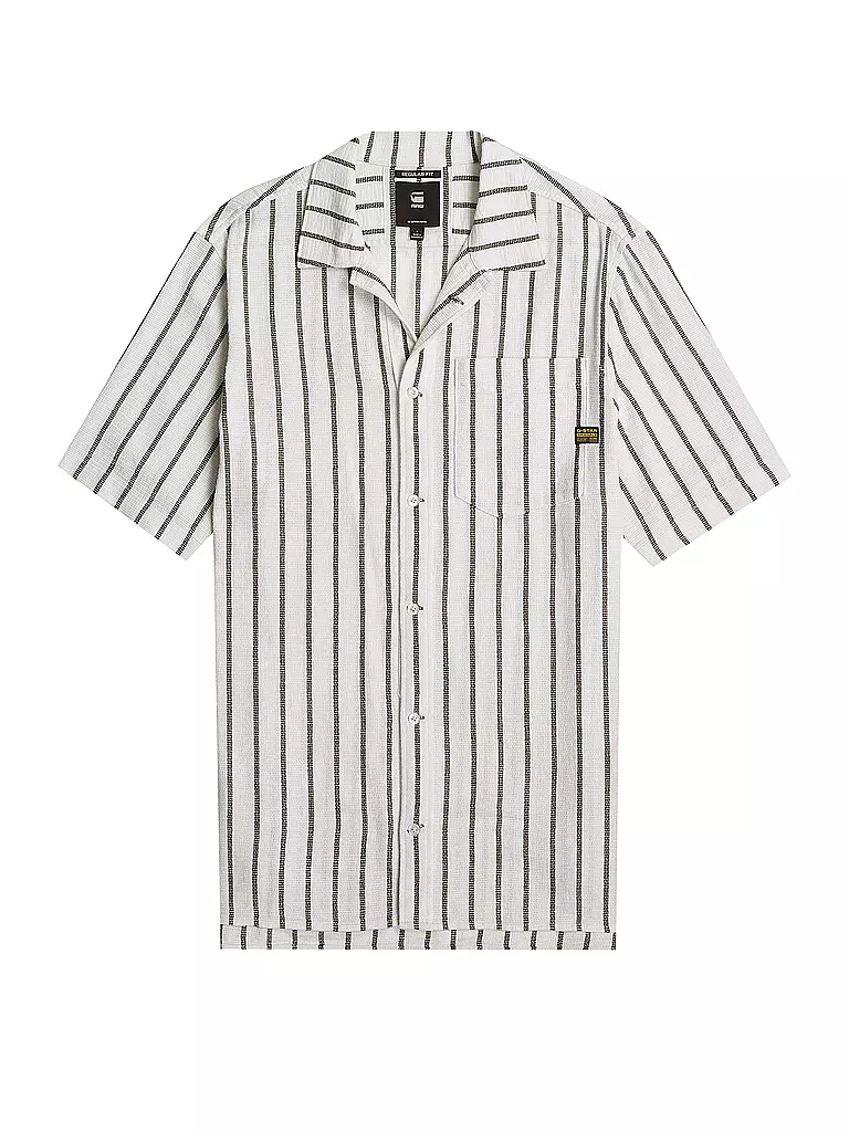 G-STAR RAW | Hemd Regular Fit  | weiss