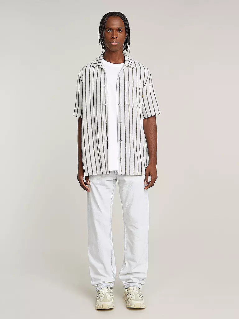 G-STAR RAW | Hemd Regular Fit  | weiss