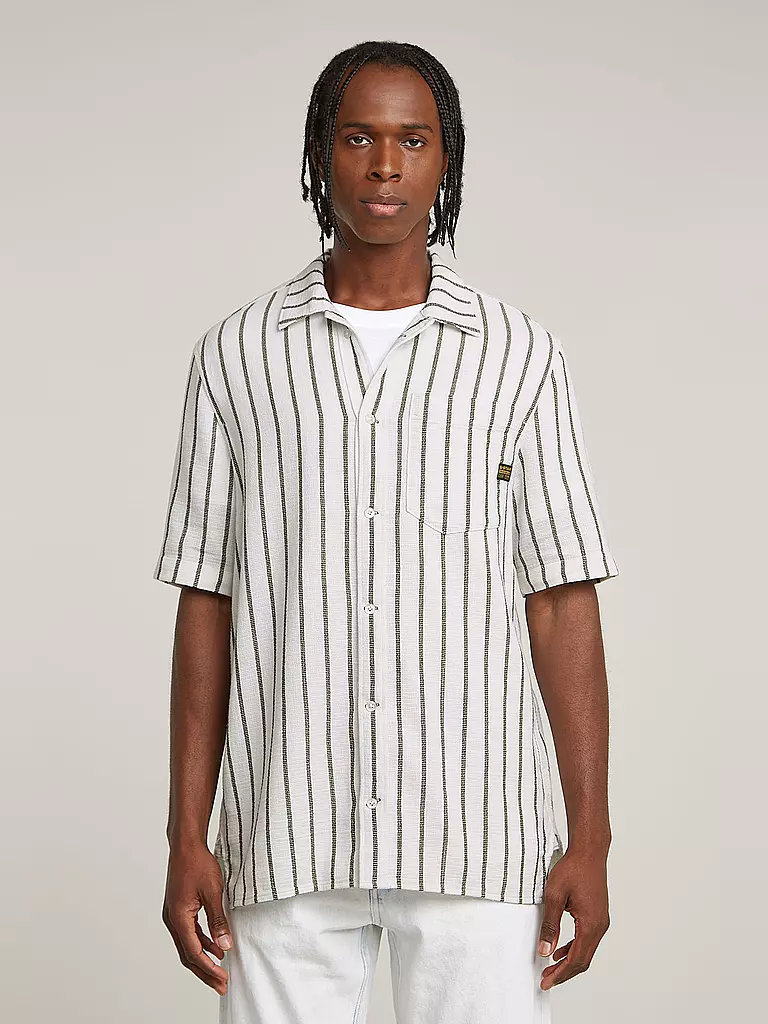G-STAR RAW | Hemd Regular Fit | weiss