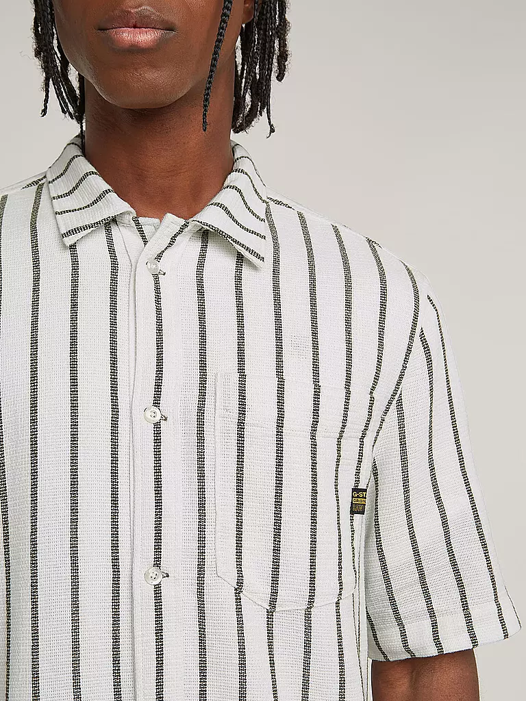 G-STAR RAW | Hemd Regular Fit | weiss