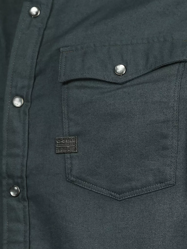 G-STAR RAW | Hemd Slim-Fit | grün