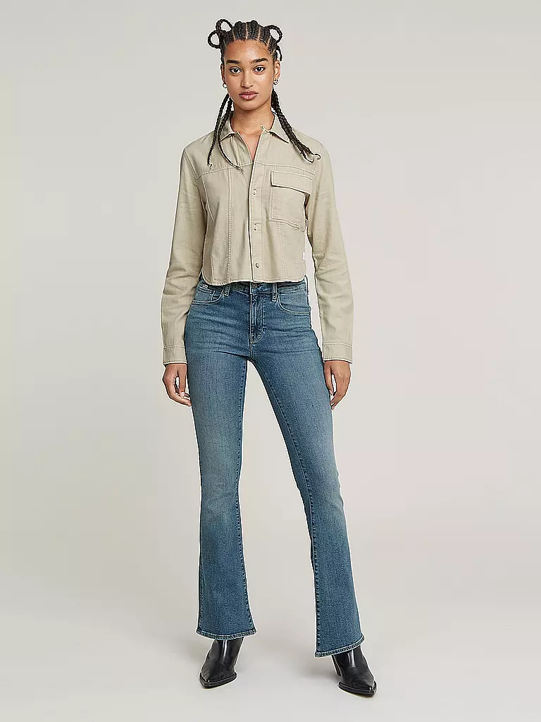 G-STAR RAW | Jeans Flared Fit 3301 | blau