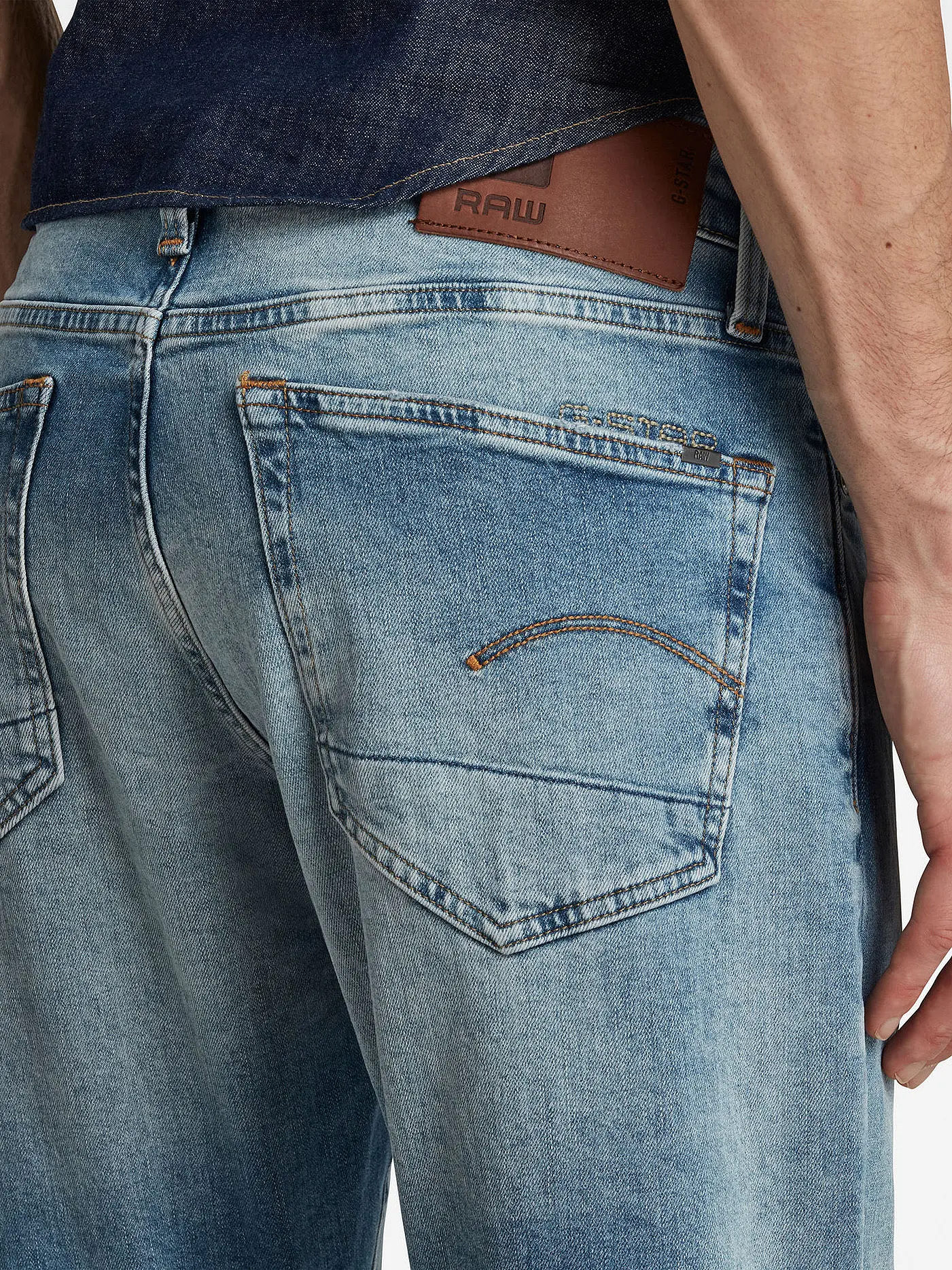 G-STAR RAW | Jeans Straight Tapered Fit 3301 | blau