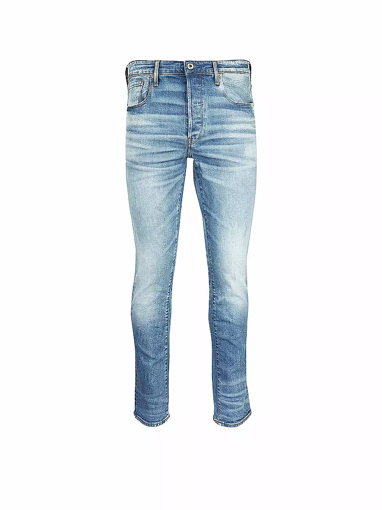 G-STAR RAW | Jeans Straight-Tapered-Fit 3301 | blau