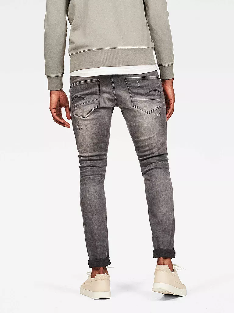 G-STAR RAW | Jeans Super-Slim-Fit DEFEND | grau