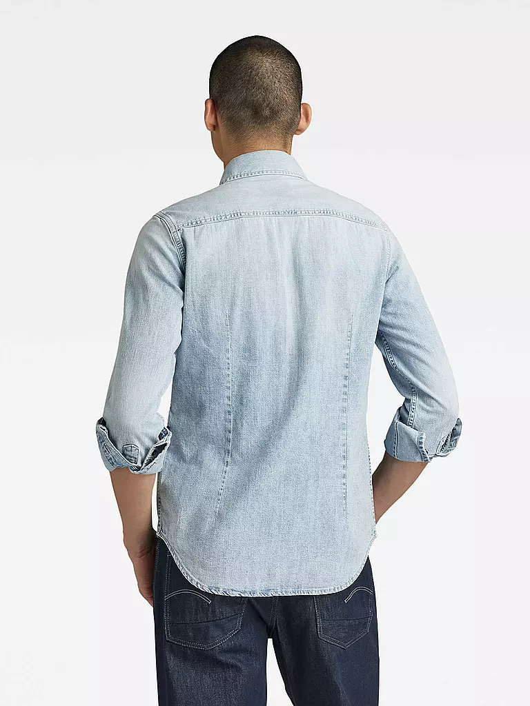 G-STAR RAW | Jeanshemd  | hellblau